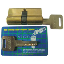 Brass Cylinder Locks W/UV Card (CY60)